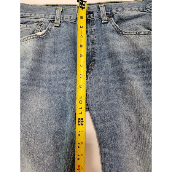 Levi's 505, 33W x 32L Men's Pre-Owned Jeans in Very Good Condition - Picture 4 of 13